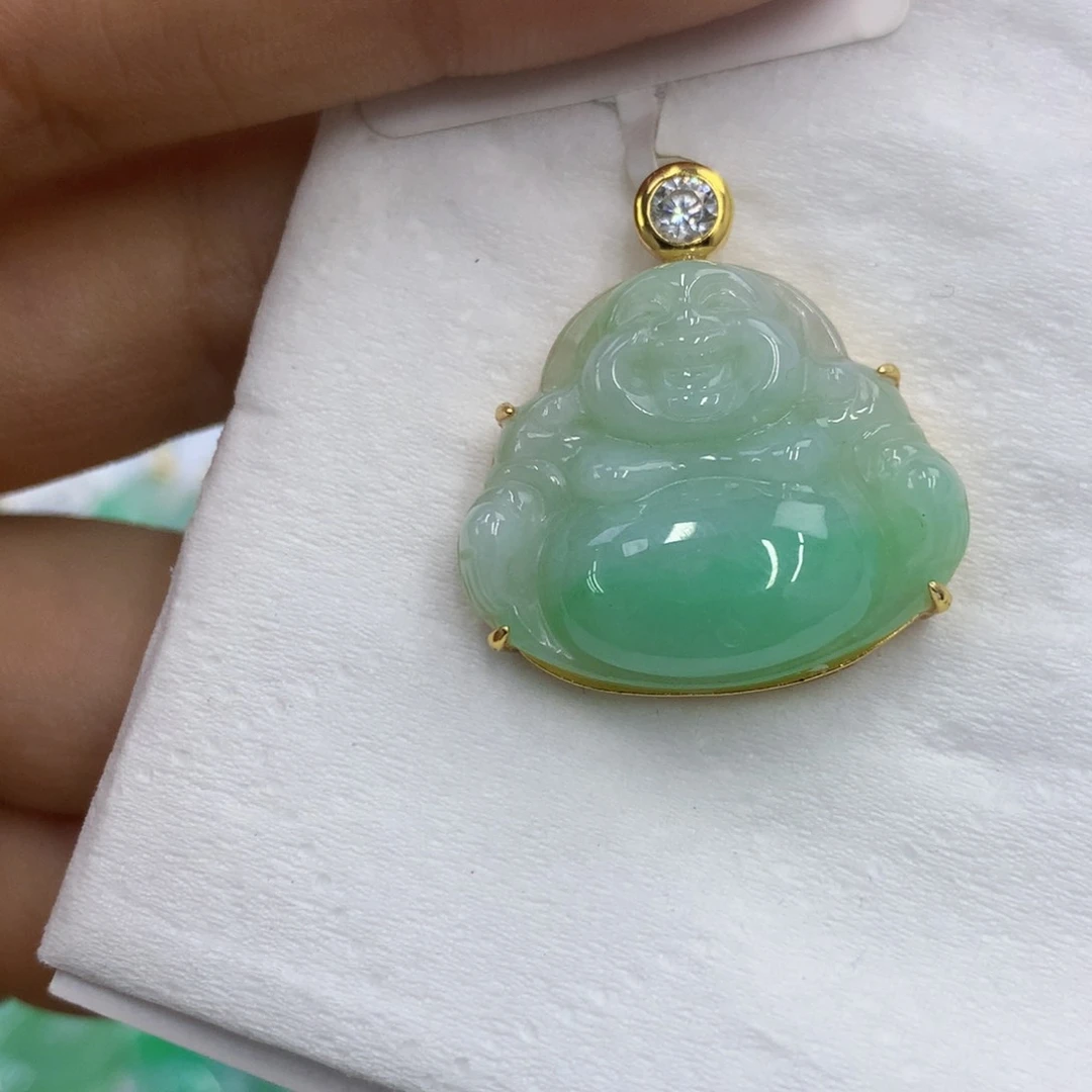 【闪购商品】颈饰银S925镶嵌翡翠