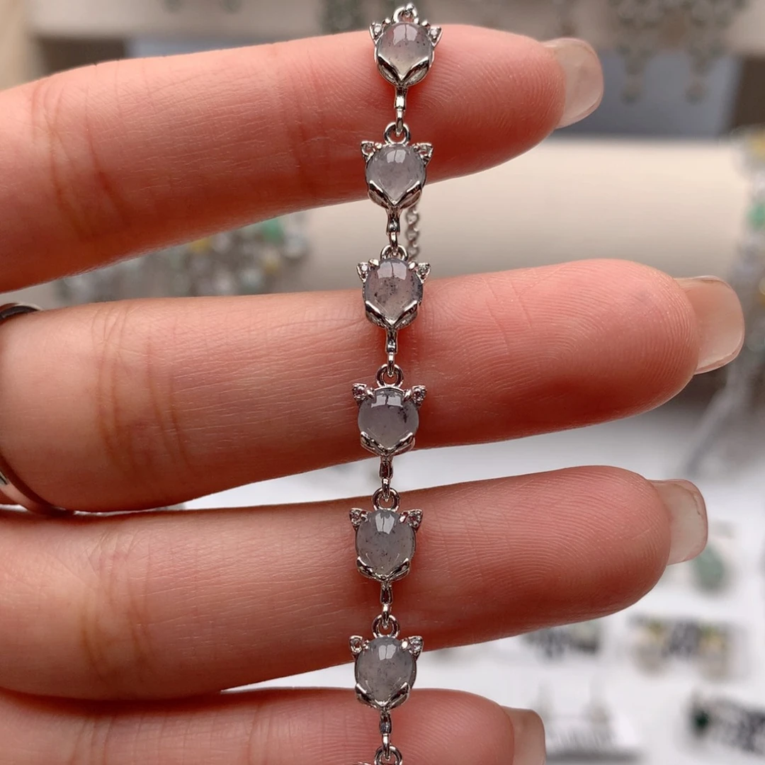 翡翠戒指银S925镶嵌222222