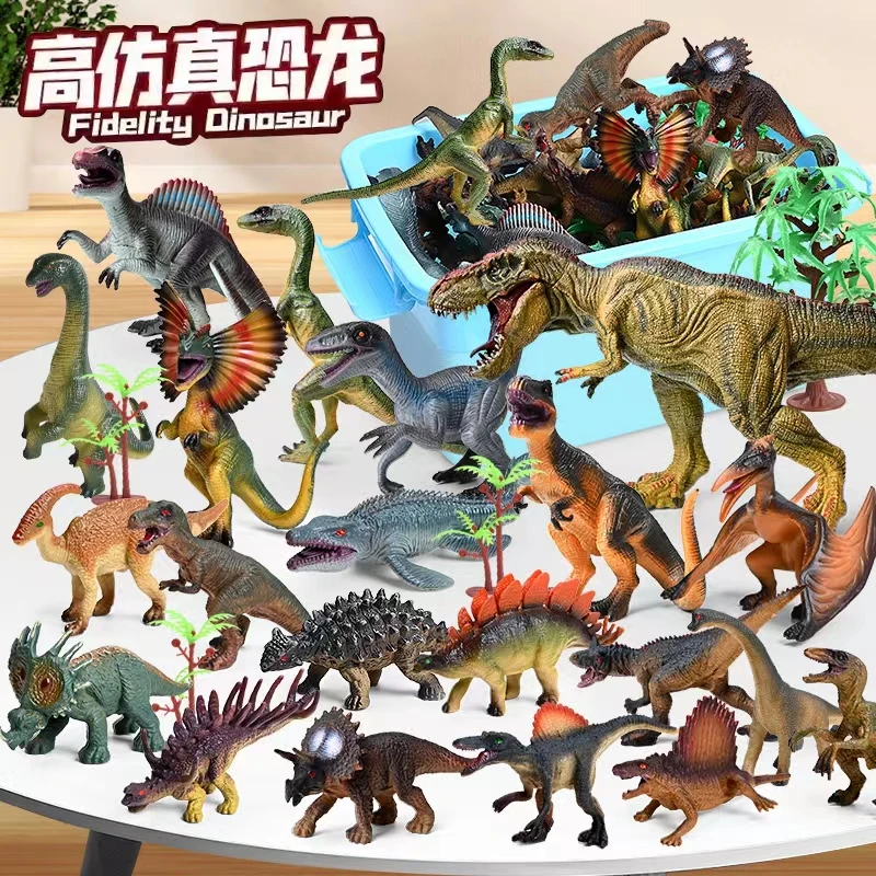 【山姆超市】同款霸王龙实心硬胶恐龙玩具3-14岁仿真动物认知玩具