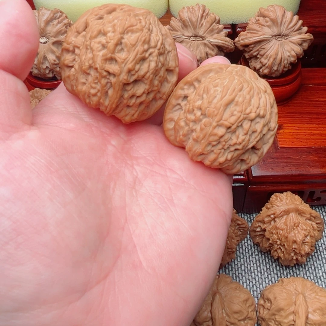 吊坠文玩核桃绣球43.5尺全品