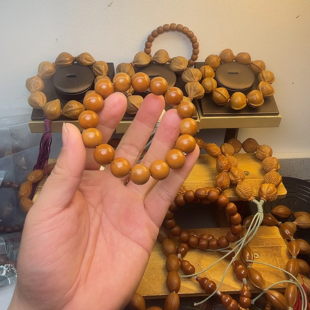 橄榄核手串/手链1.3正圆