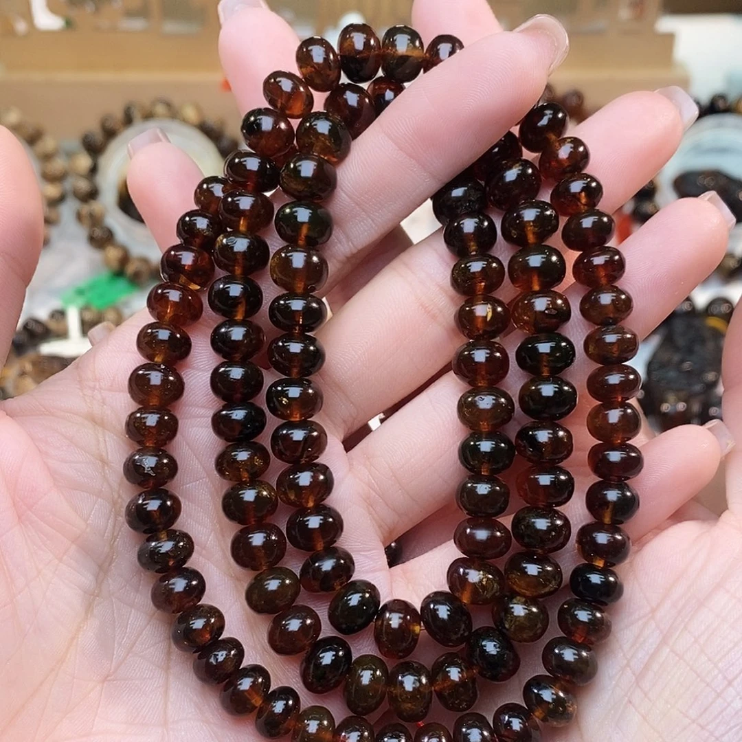 琥珀未镶嵌手链8➕