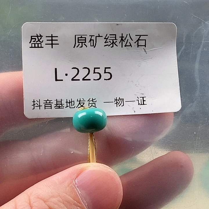 绿松石未镶嵌珠宝奇石10.5 7.4