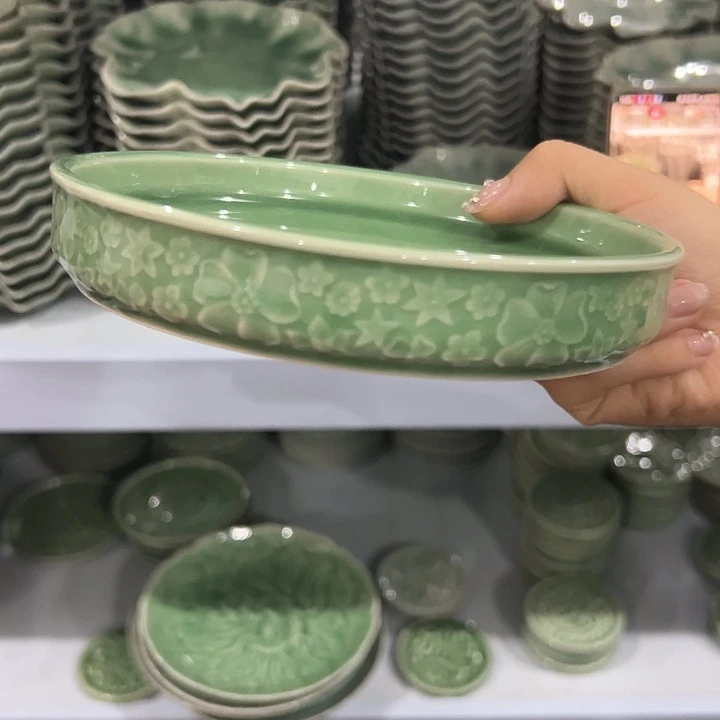 龙泉云间青瓷小米茶器