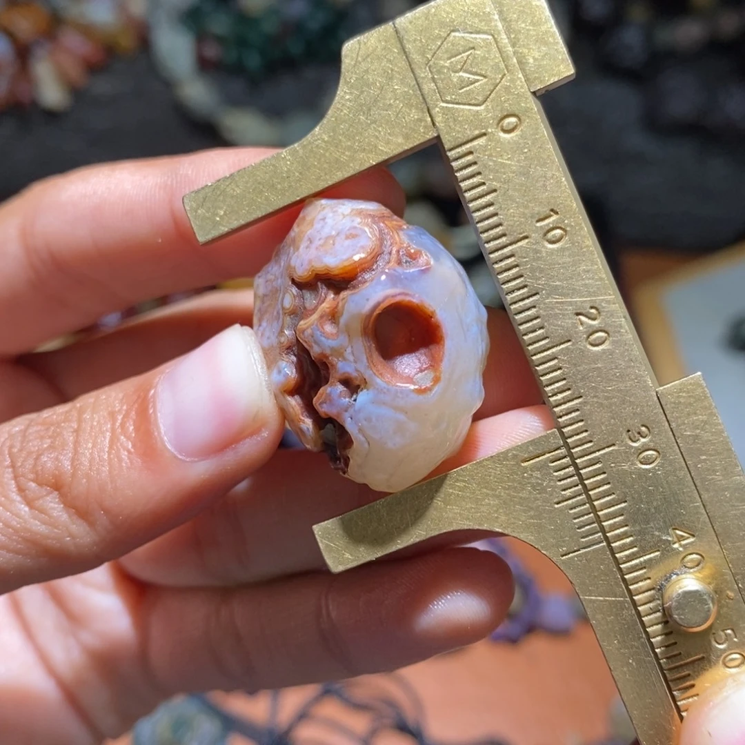 未镶嵌玛瑙/玉髓珠宝半成品