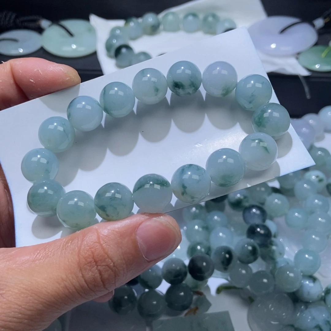 豪***杰定制翡翠未镶嵌卡12.5