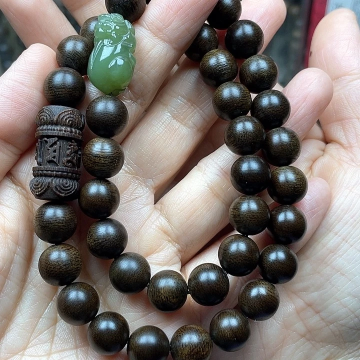 沉香手串?*俐越南芽庄白奇楠