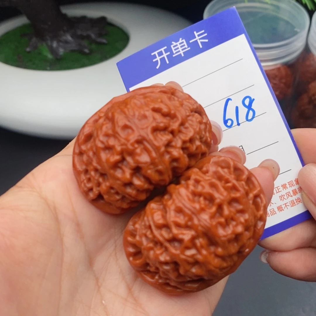 文玩核桃把件44宫灯618