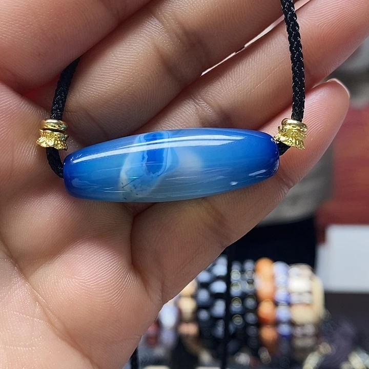 玛瑙/玉髓合金颈饰