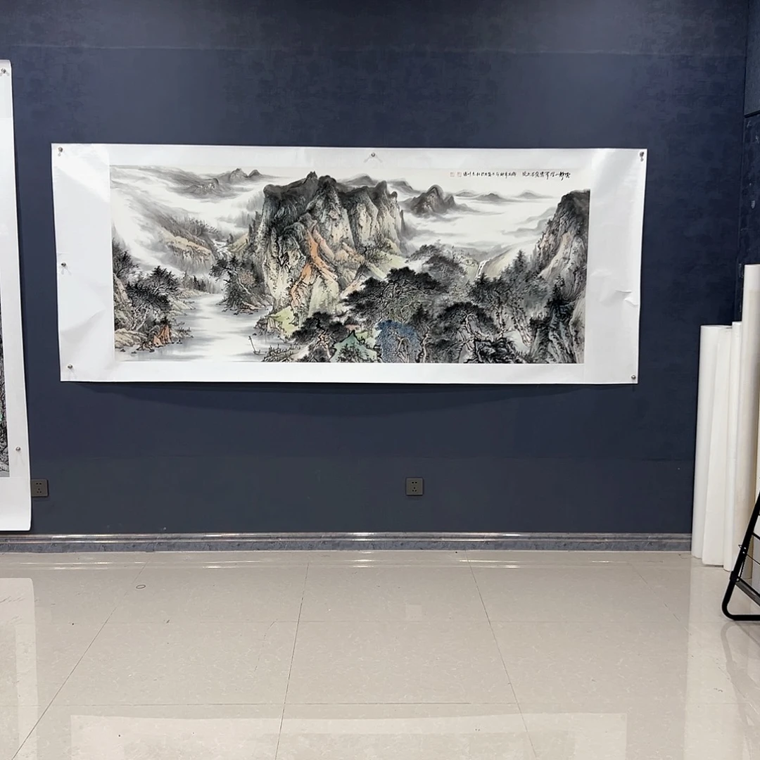 国画一***苑李川浦老师作品一张