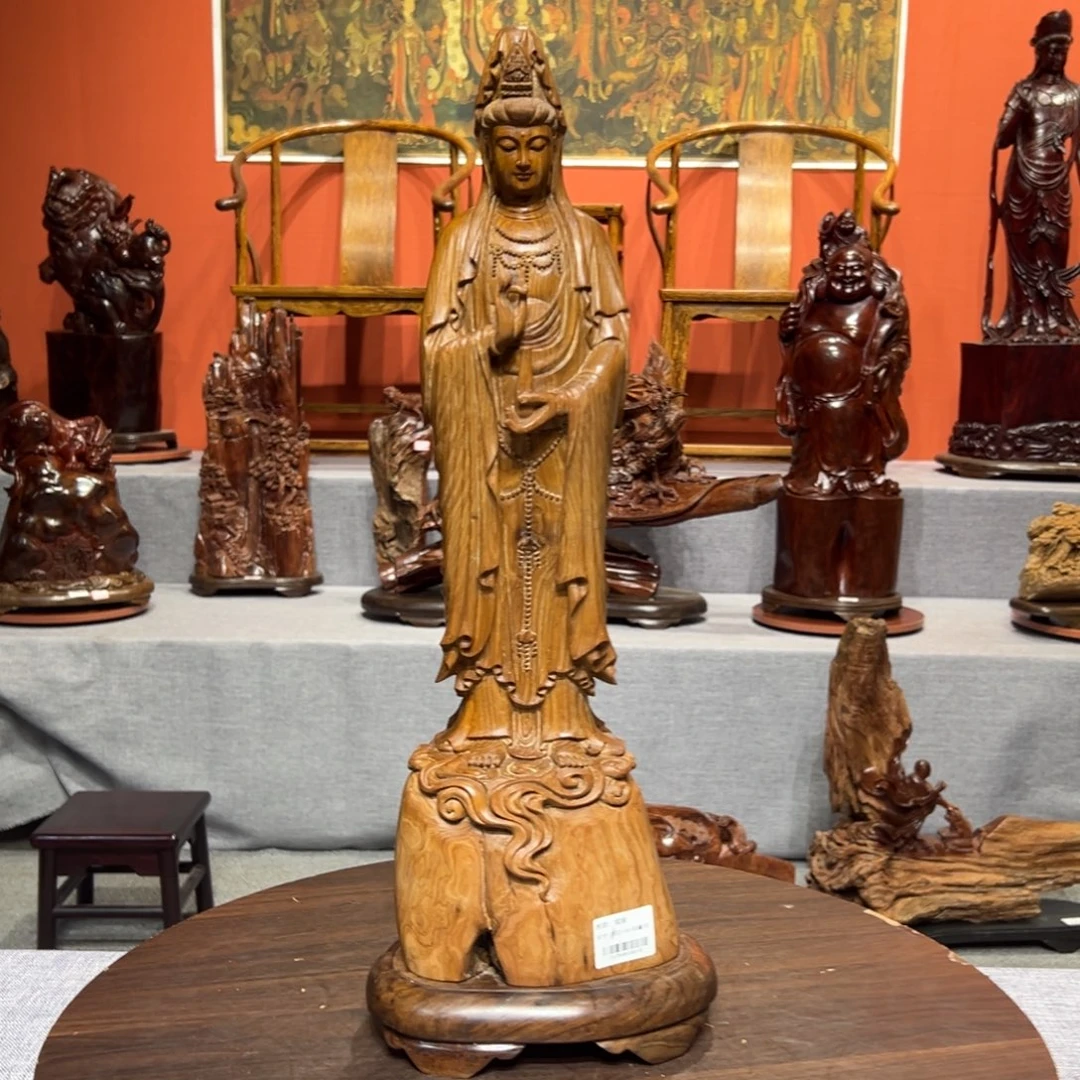 闹***心木精品工艺品摆件