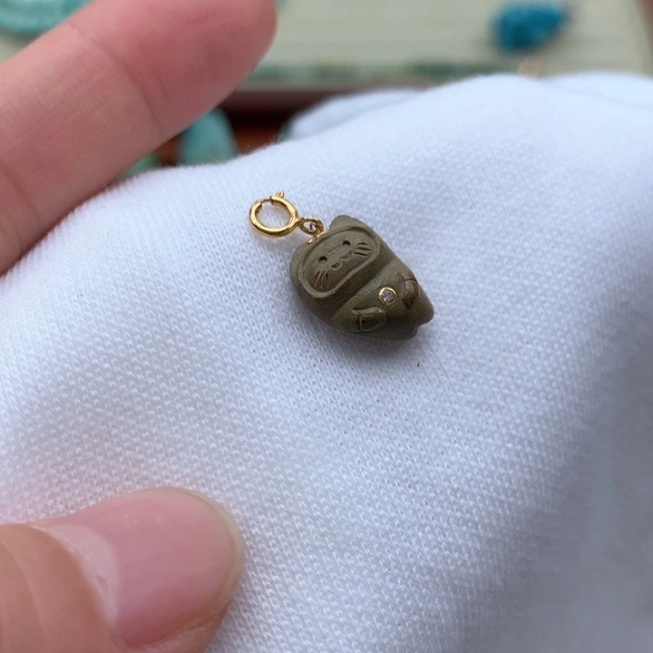 绿松石18K金镶嵌绿松石