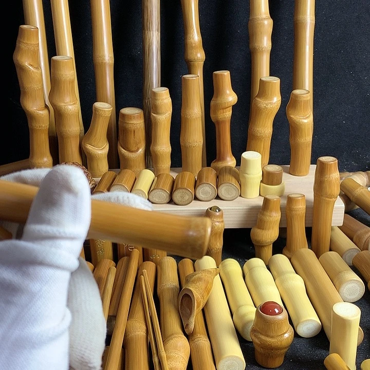 【闪购商品】*️***实心玉竹红皮手持