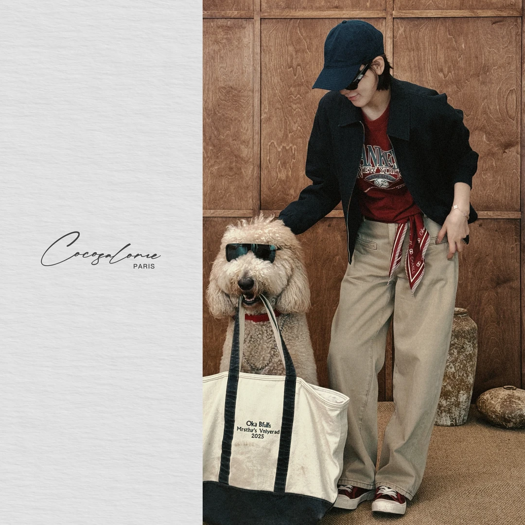 韩彬彬"平袋裤"舒适纯棉口袋设计百搭显瘦休闲牛仔长裤2543-6