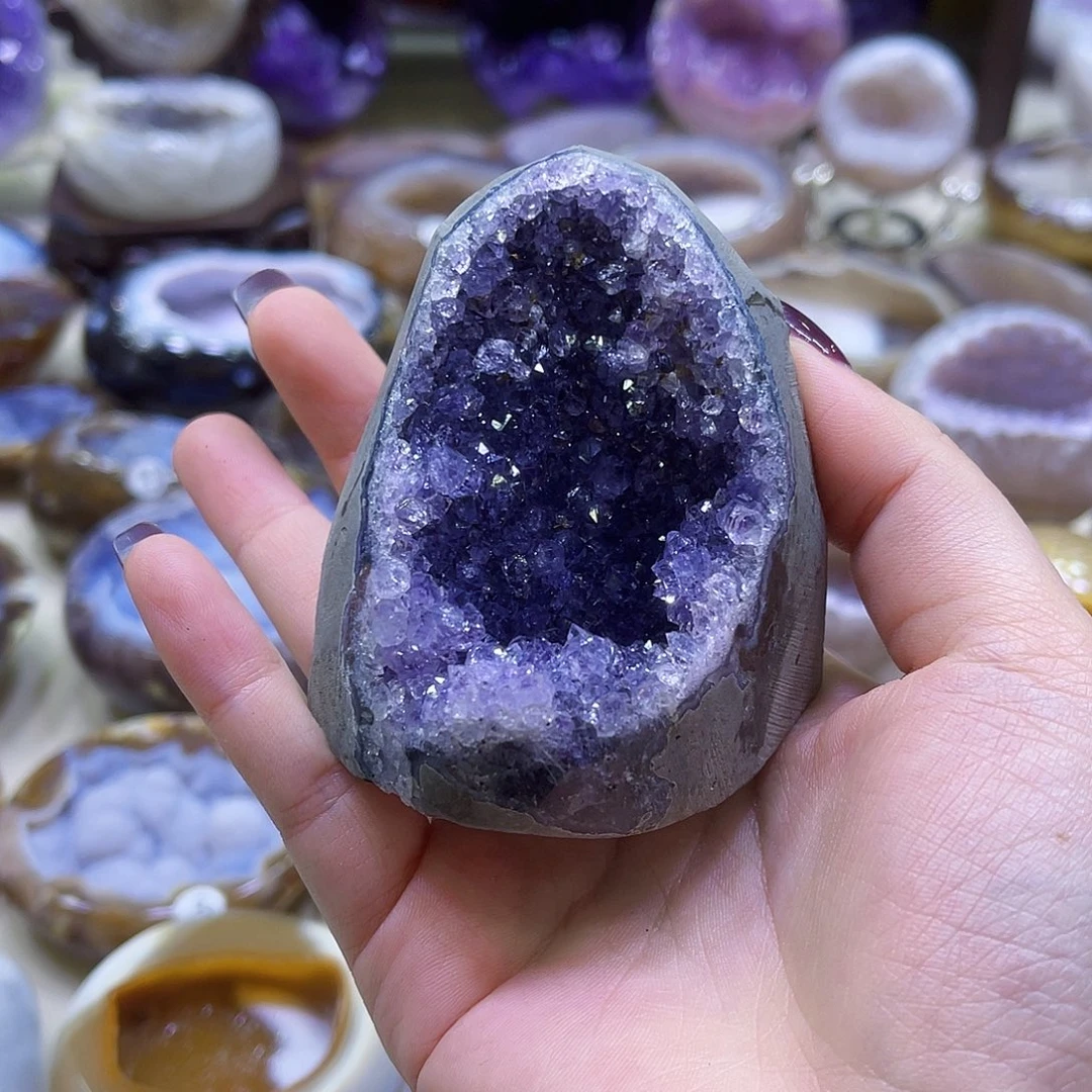 水晶未镶嵌珠宝半成品