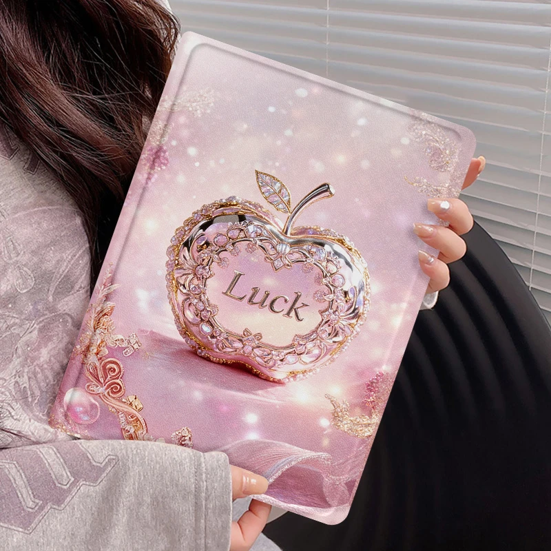 梦幻粉金苹果华为matepad12.2平板保护壳新款防摔matepad pro奢华