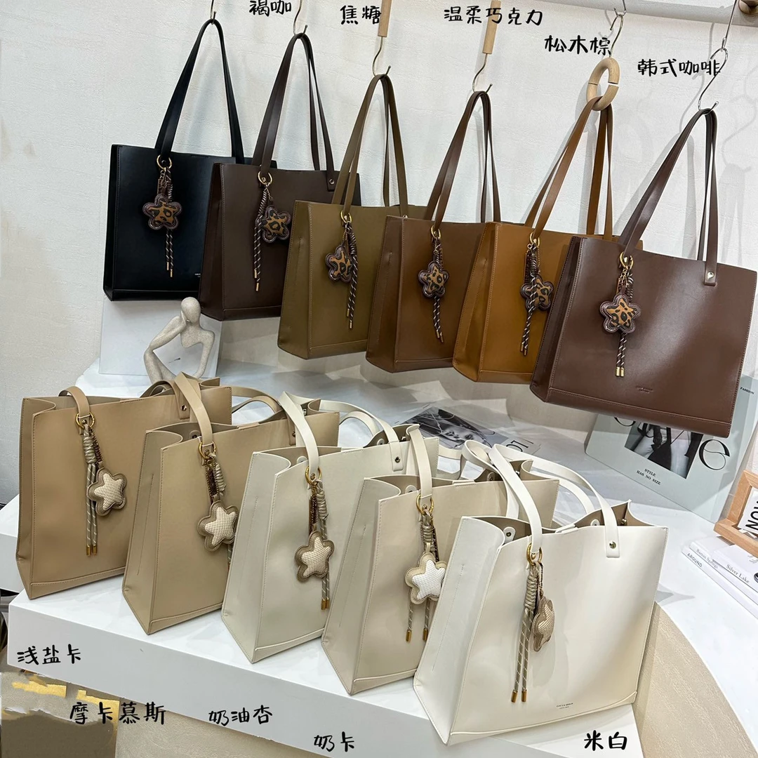 9938-1休闲ins韩版新款包托特包手提大包上班通勤单肩包女大容量