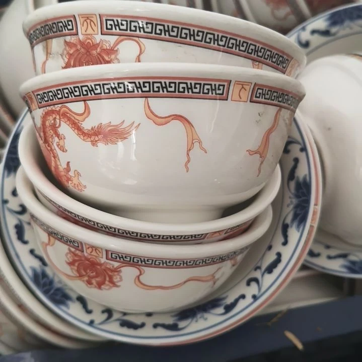 中国龙米饭碗！四个！！！！