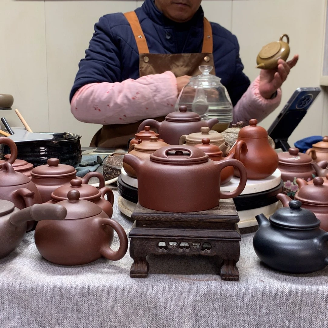 茶壶底槽青牛盖200 C半手工制作