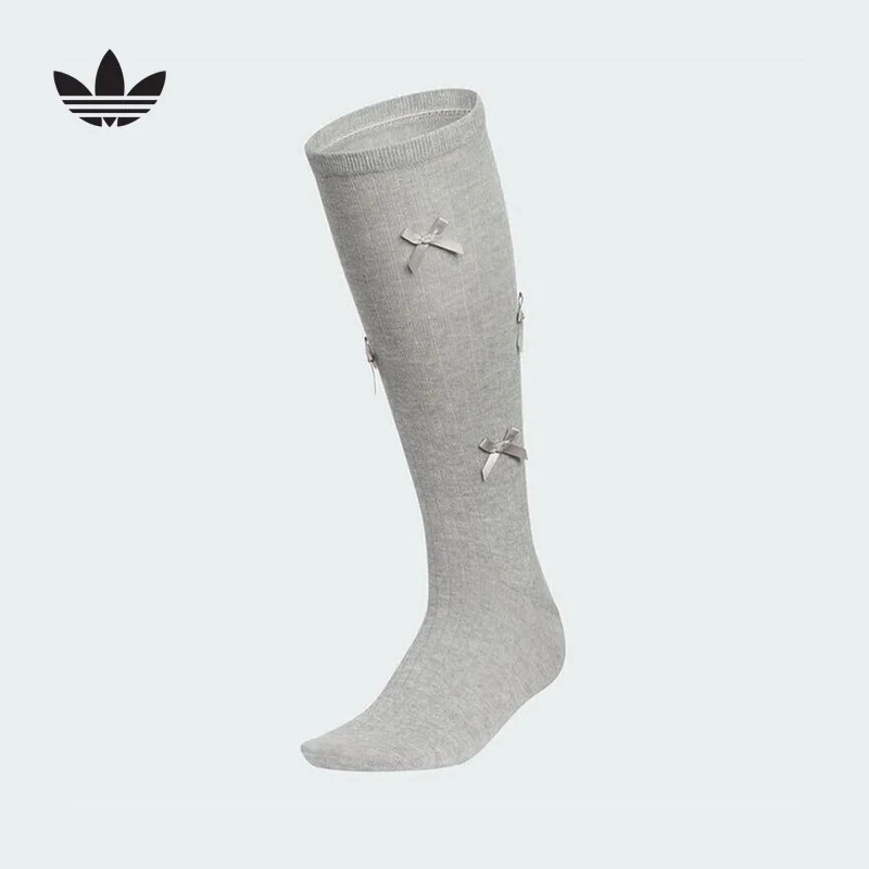 【滔搏联动】adidasOriginals阿迪三叶草BOWTIE KNEE 1PP长袜KF3473