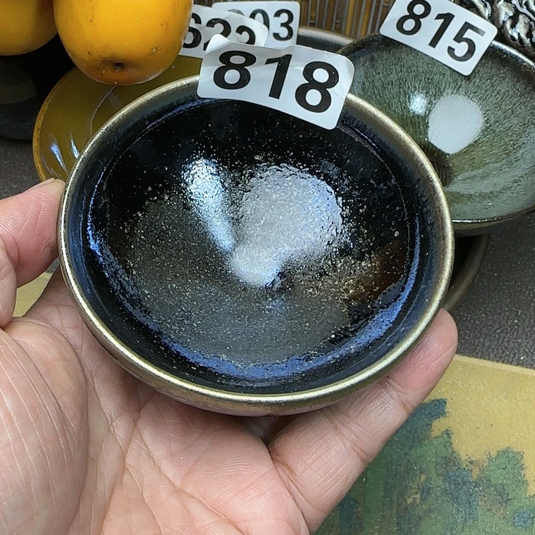 茶盏建盏杯主人杯龙窑柴烧