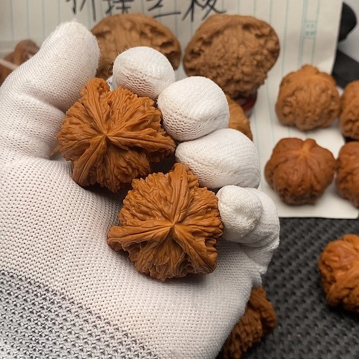 苍***子手串/手链核桃拼接白狮子4