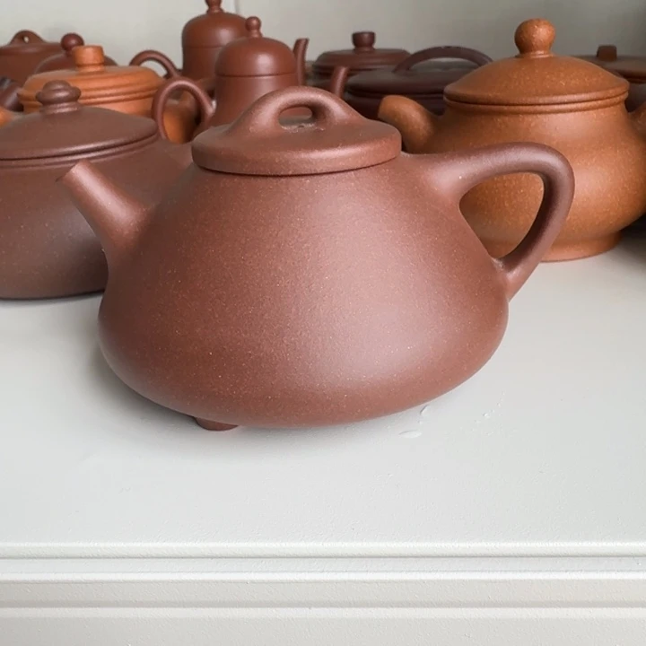 紫砂茶壶紫泥子冶200cc