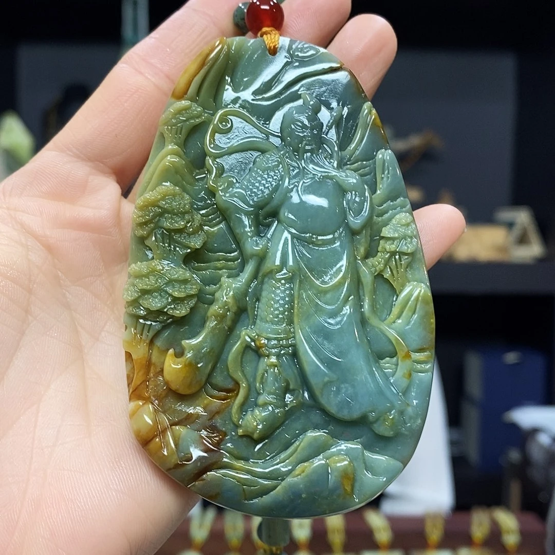 岫玉挂件吊坠未镶嵌