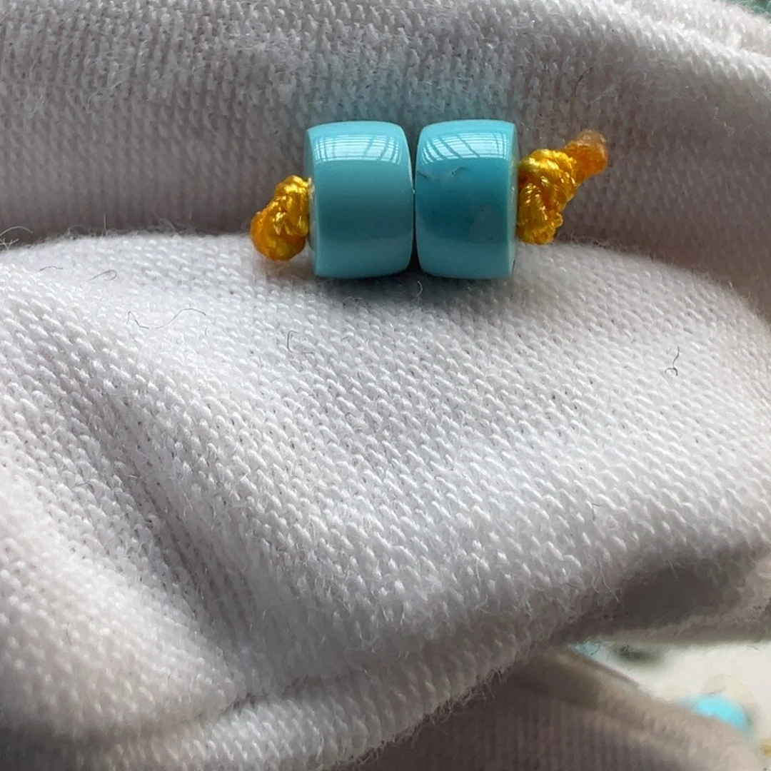 绿松石未镶嵌配饰5.4*3.4