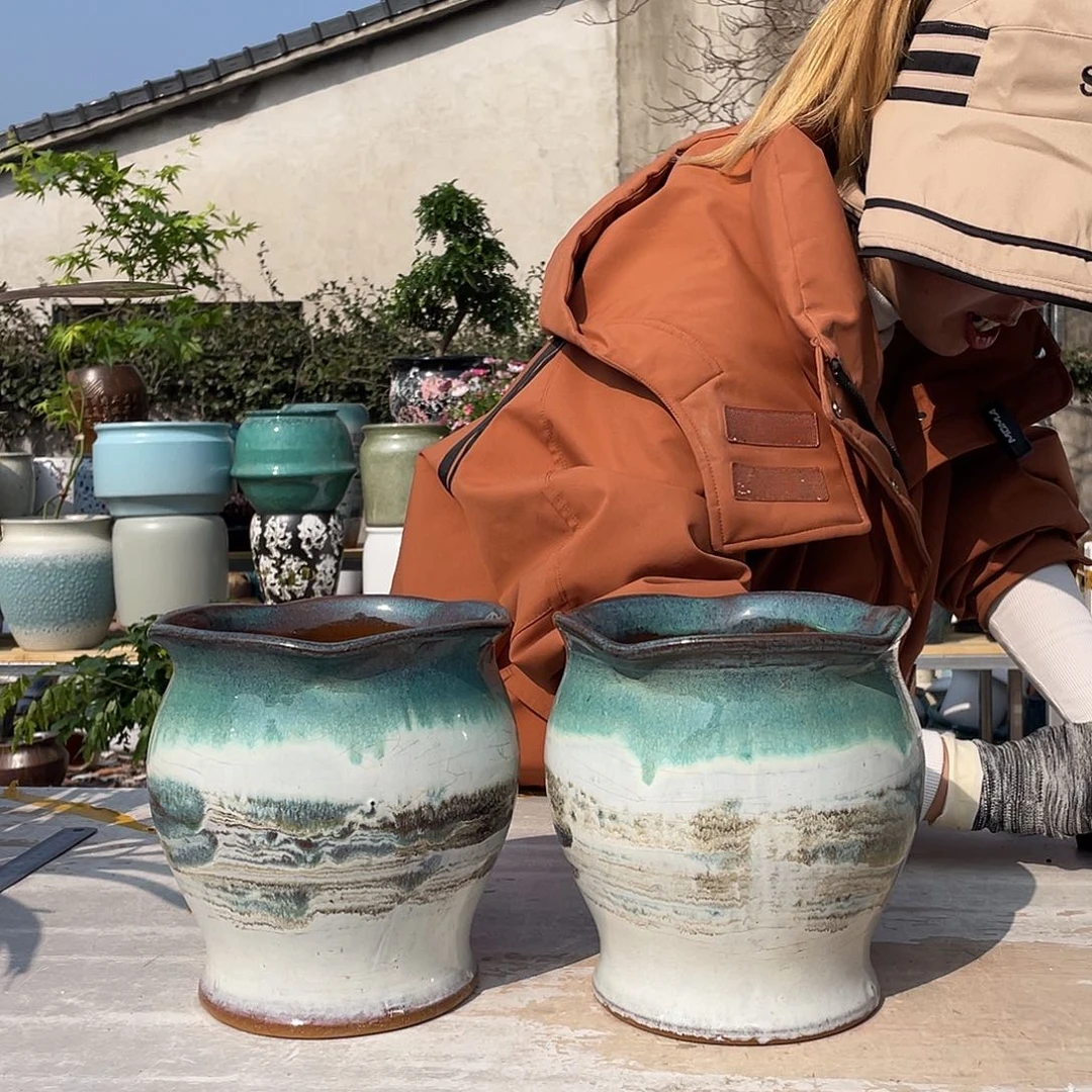 红陶王嫂花盆直播0311-141