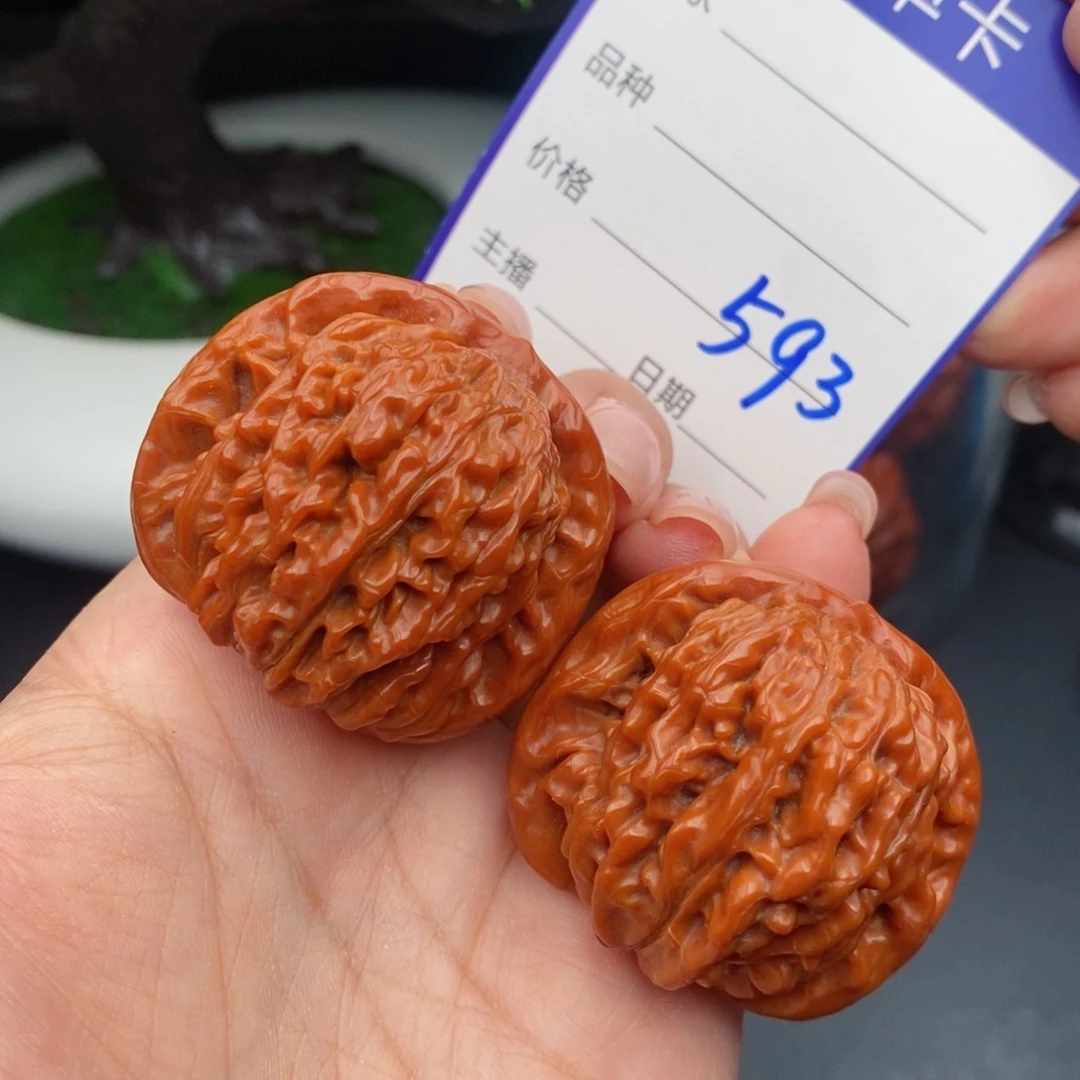文玩核桃吊坠41四座楼狮子593