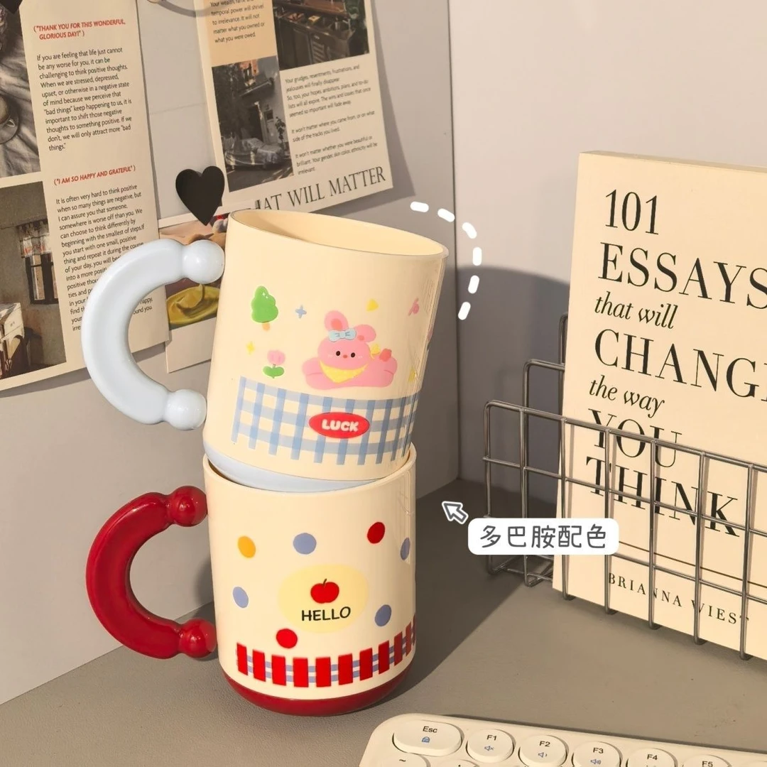 情侣可爱洗漱高颜值刷牙刷牙漱口漱口杯学生宿舍杯子卡通儿童家用