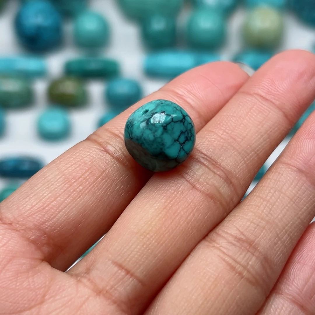 绿松石珠宝奇石未镶嵌