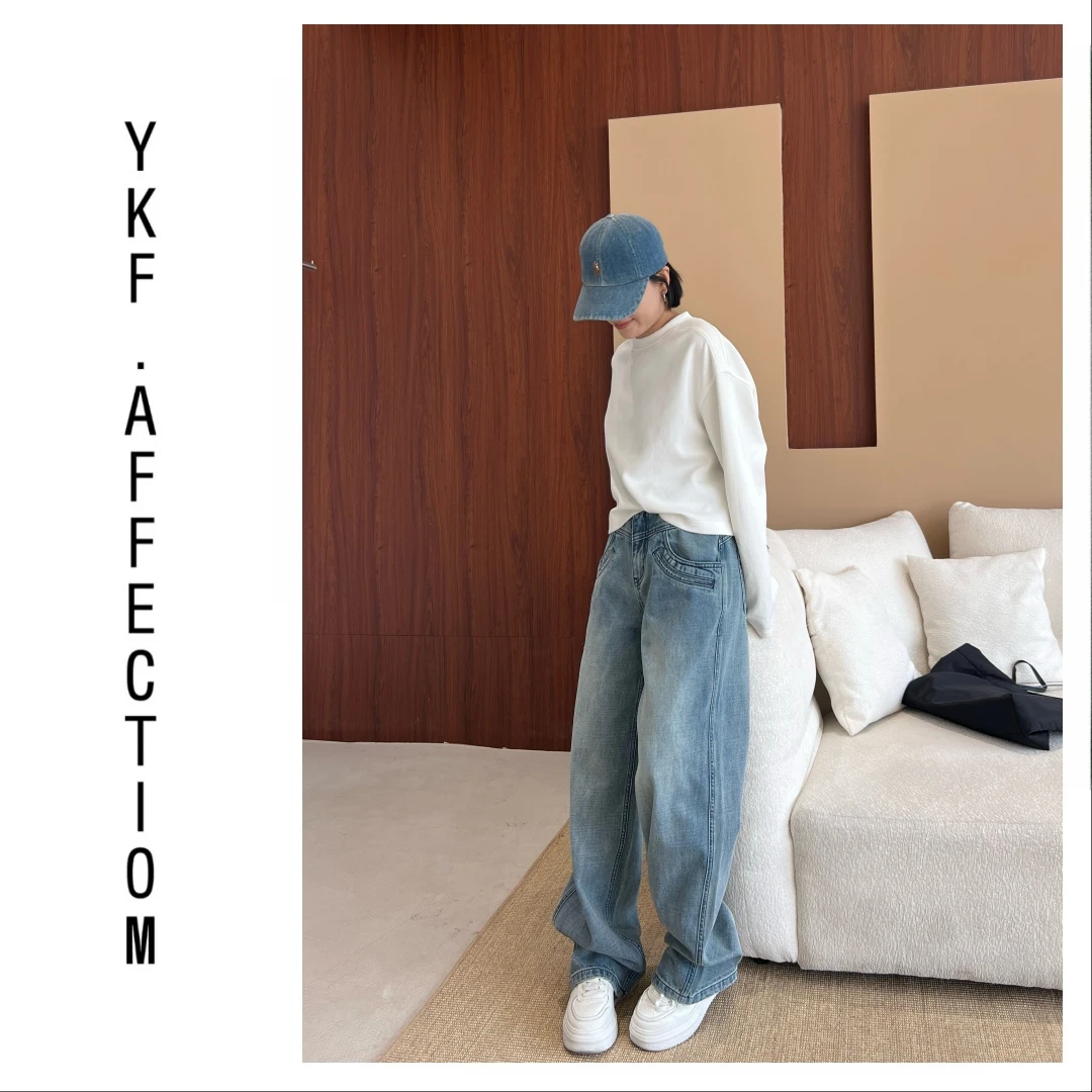 【大牌裤】复古高级水洗/完美版型直筒裤32006