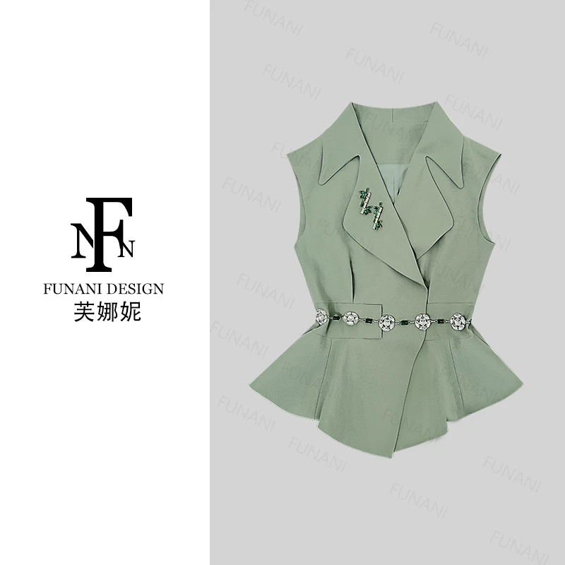 FNN【松弛开场】2025新款优雅气质复古休闲衣服女上衣F2520112A