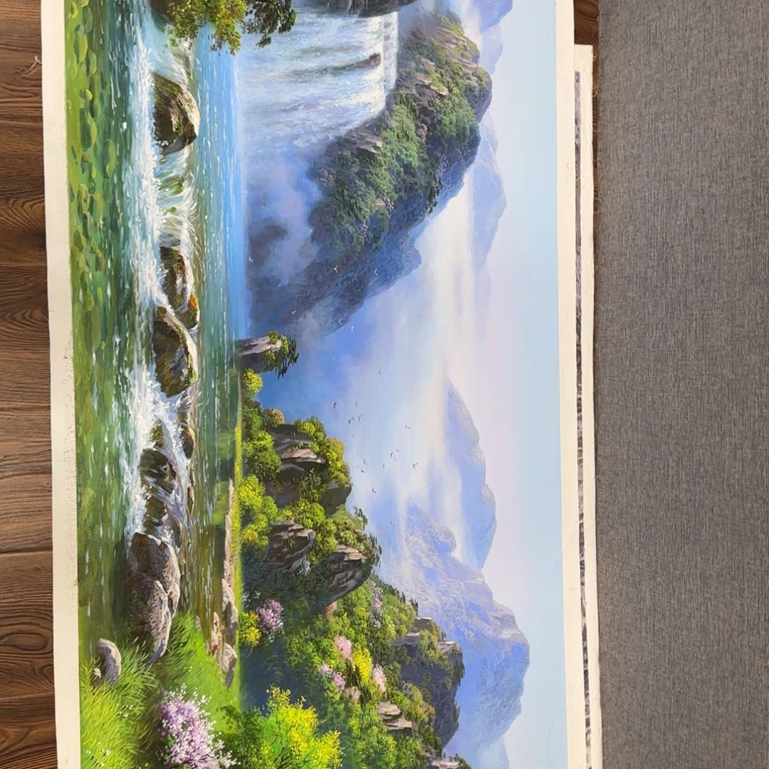 油画加油加油努力加油加油