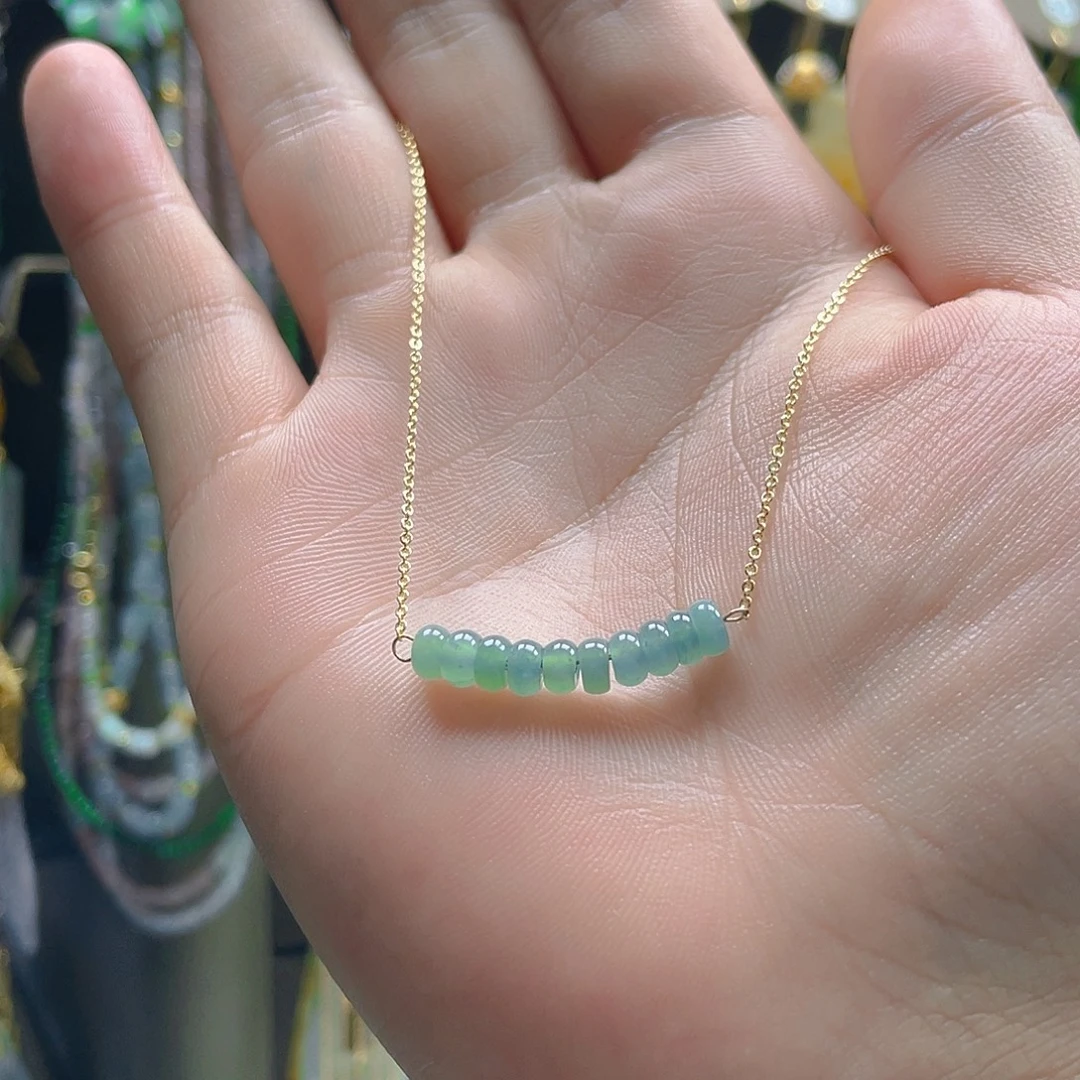 翡翠未镶嵌耳饰翡翠