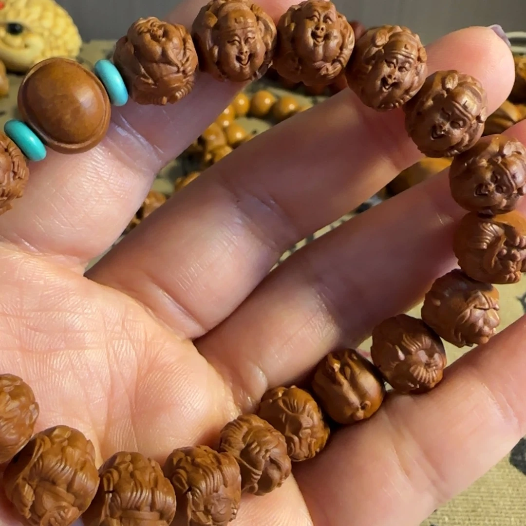 橄榄核手串/手链龙纹