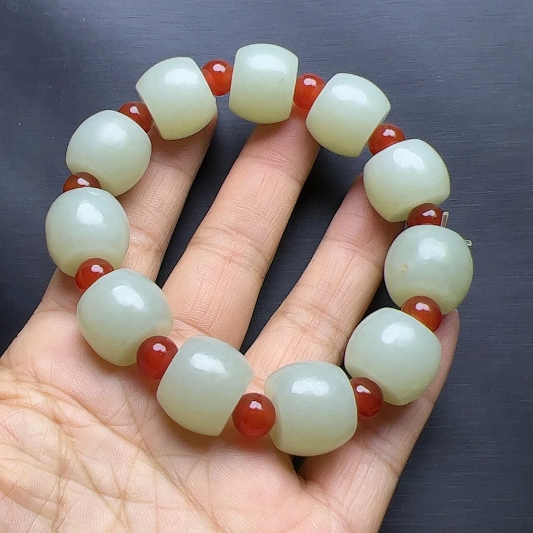 和田玉未镶嵌把件2****9