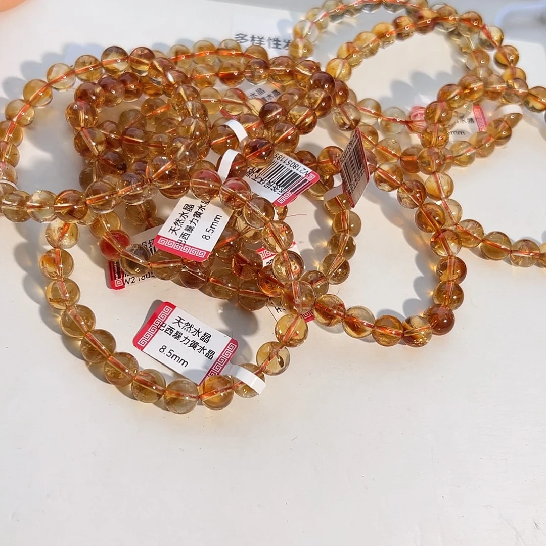 水晶手链未镶嵌多样性发一8+