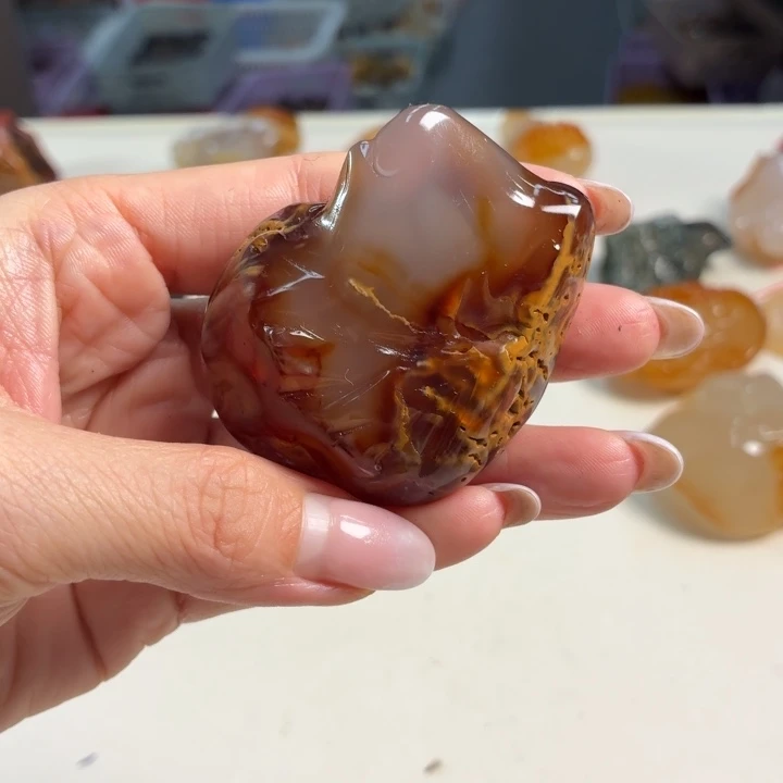 未镶嵌吊坠(不含链)玛瑙/玉髓