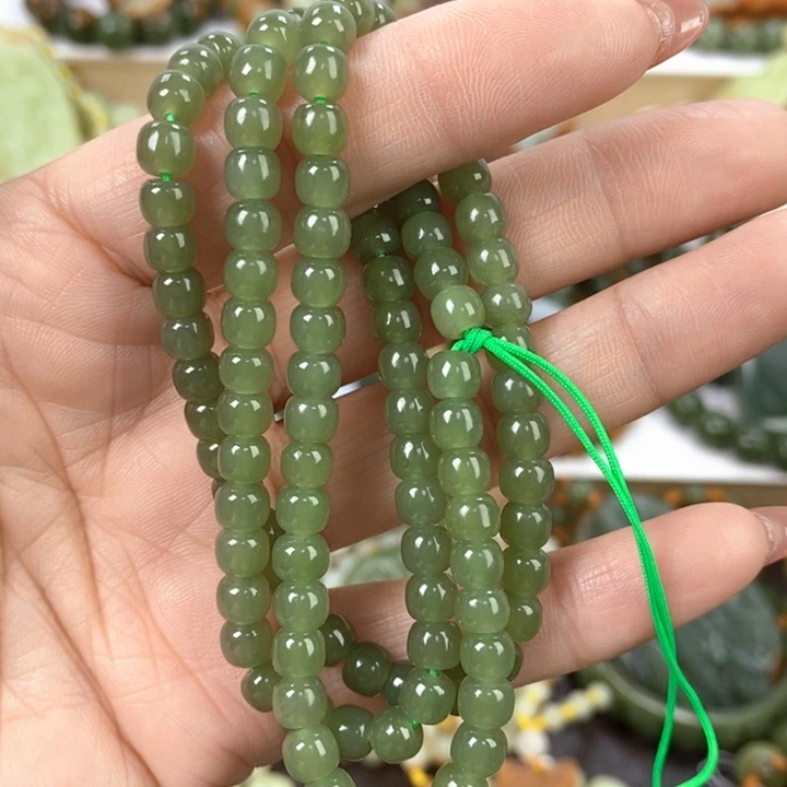 【闪购商品】透闪石质玉手串未镶嵌