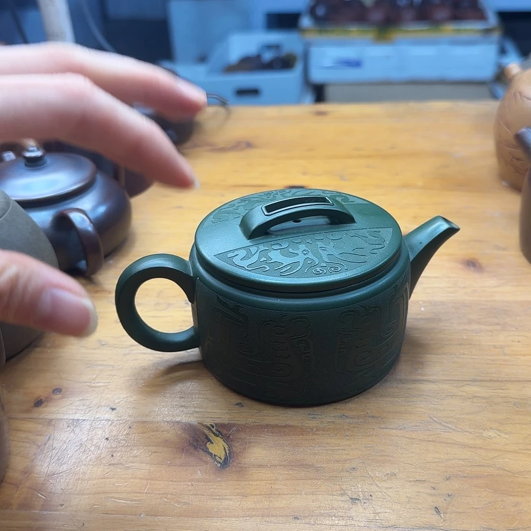 紫砂茶壶民间手艺人全手工制作