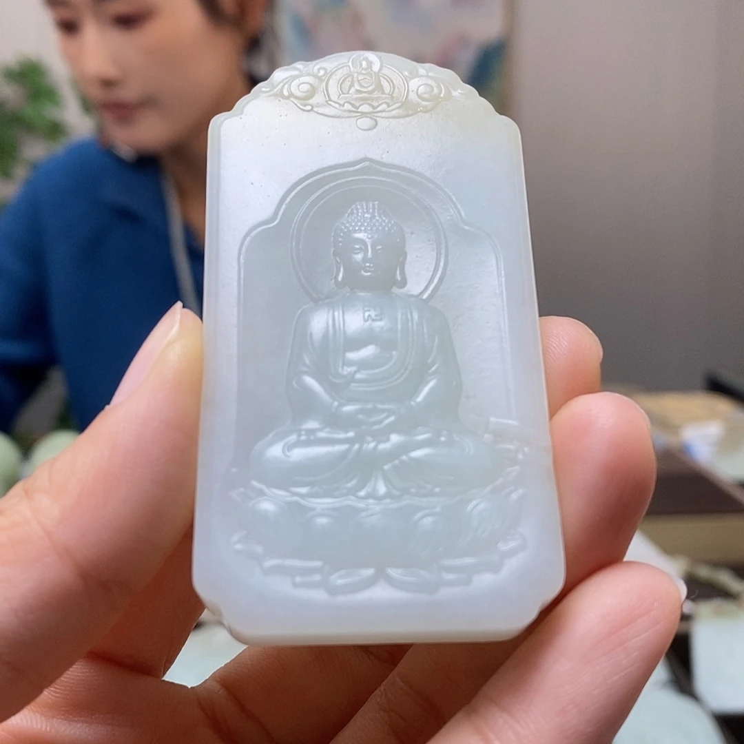 缘***你和田玉未镶嵌颈饰