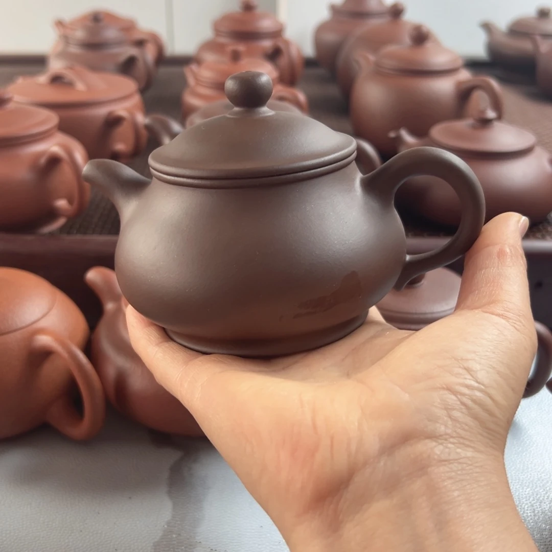 紫砂矮潘壶230cc