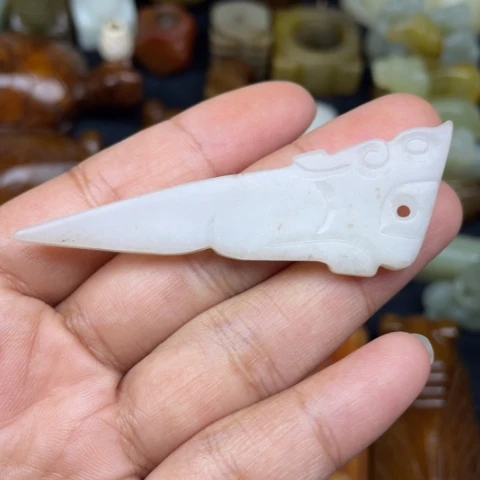 颈饰未镶嵌和田玉11