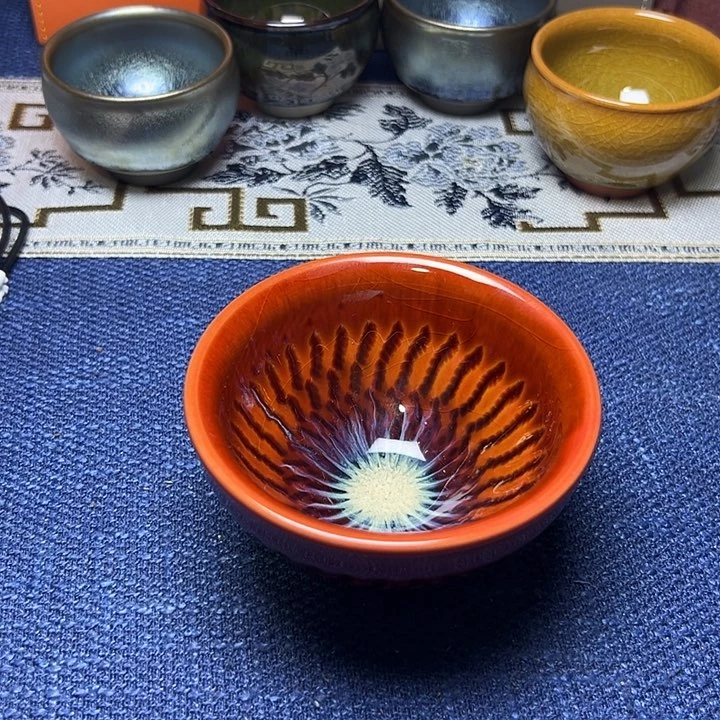 建阳建盏喝茶主人杯
