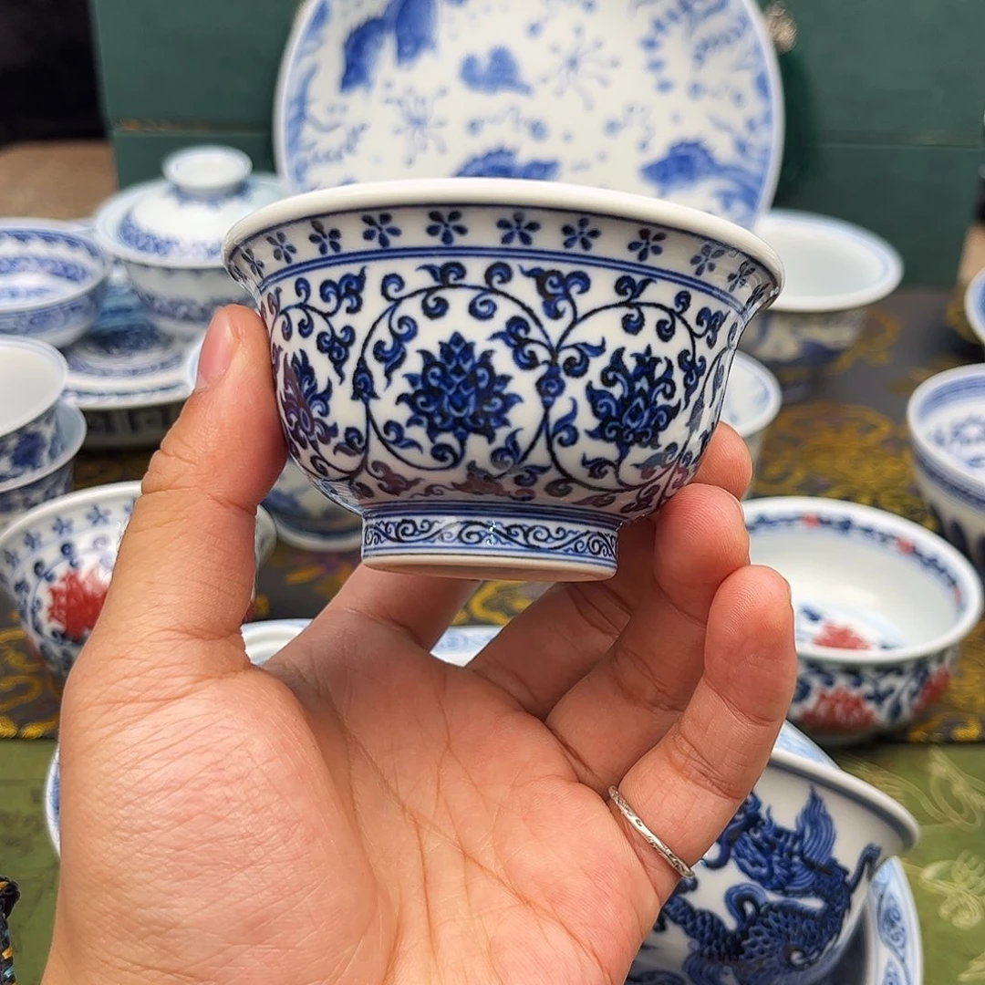 缠枝莲小压手杯福利福利