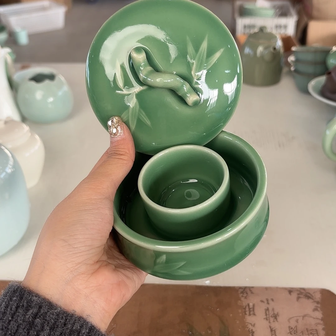 小米茶器龙泉云间青瓷
