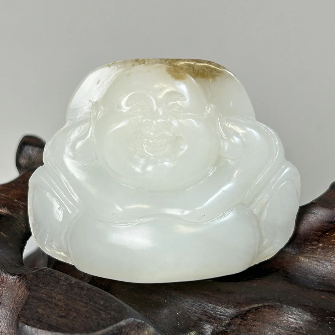 创汇期新疆和田玉挂件佛像6701